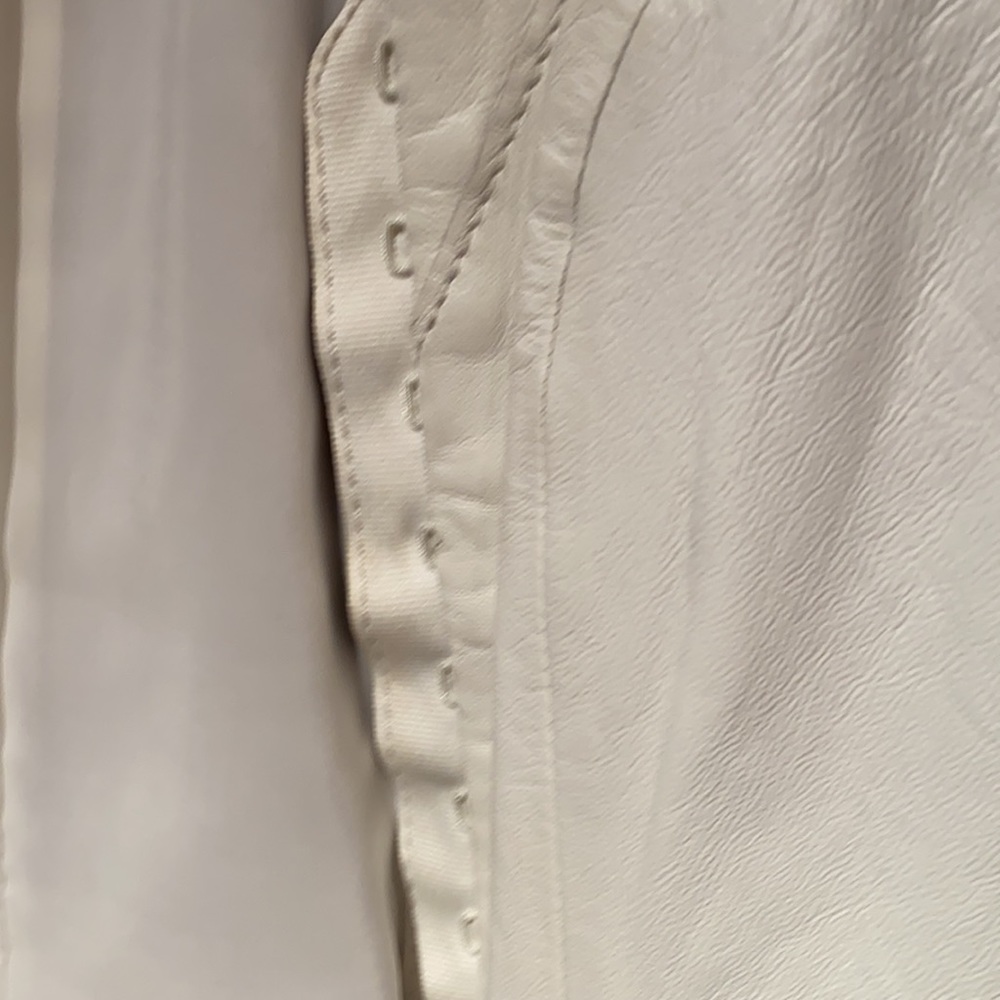 White Leather Jacket - image 8